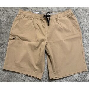 Weatherproof Tech Shorts Men XL Khaki Tan Performance Weather-Flex New